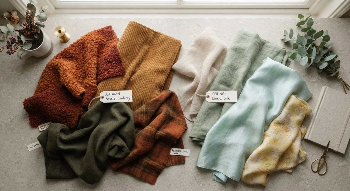 Autumn Textures vs Spring Fabrics: Dressing for the Transition Months