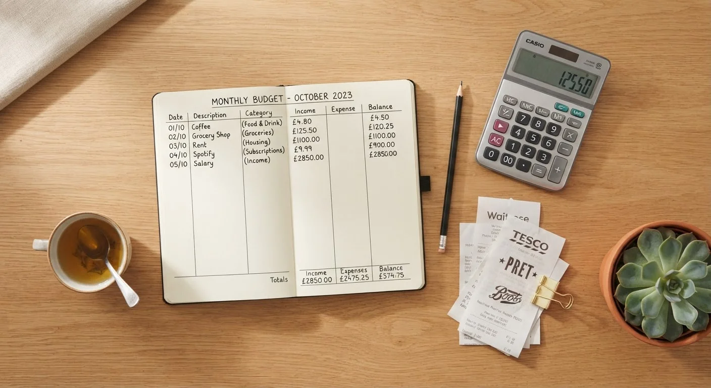 Building a Monthly Budget From Scratch