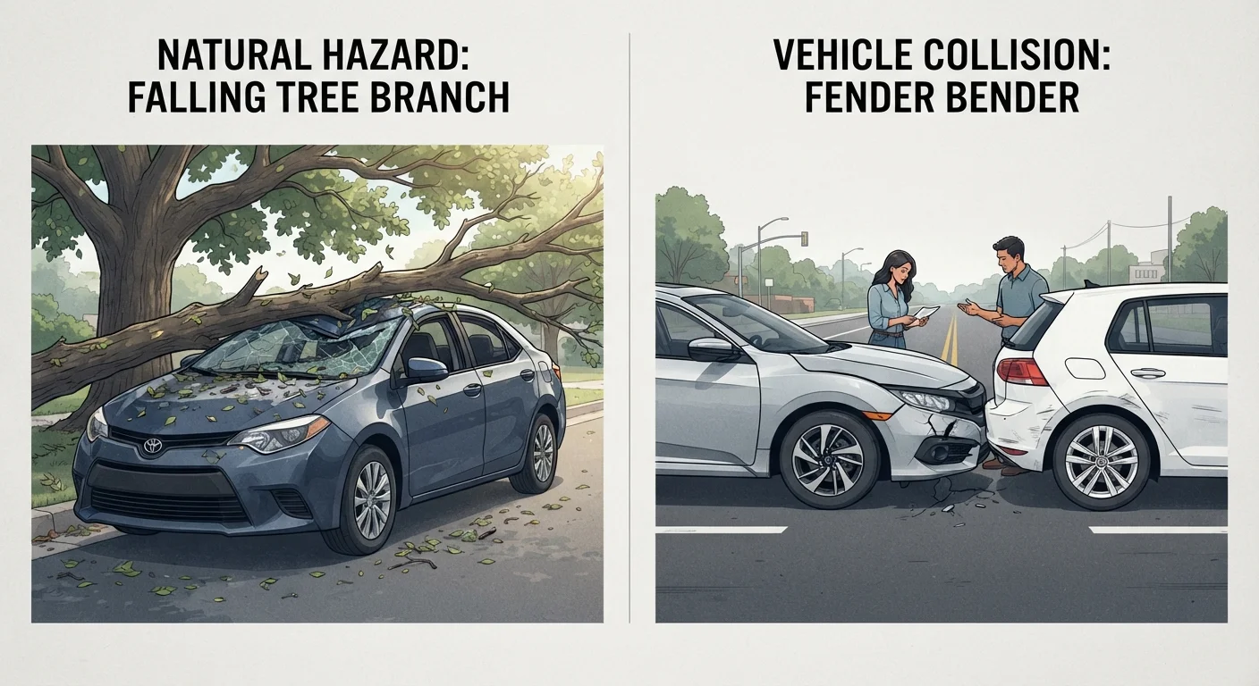 Comprehensive vs. Collision Coverage: When Each One Actually Applies