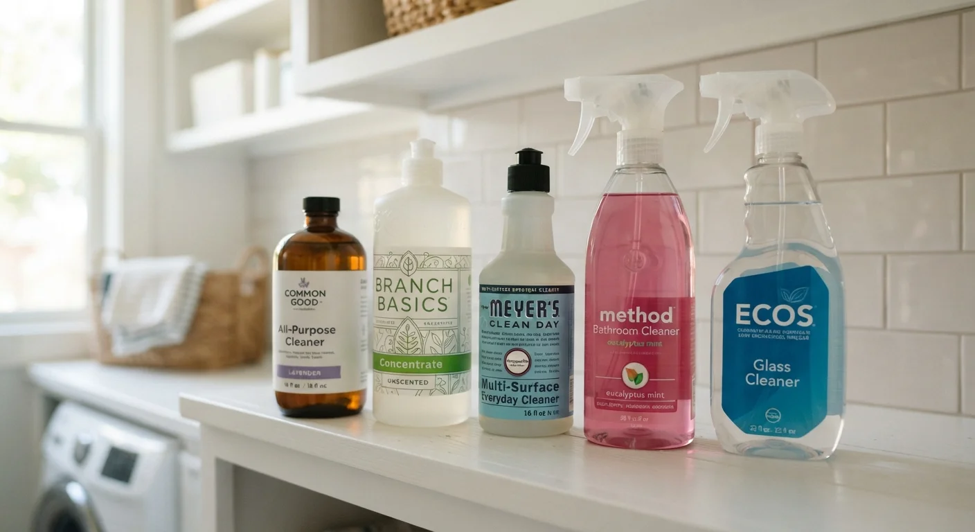 Decoding Product Labels on Cleaning Supplies