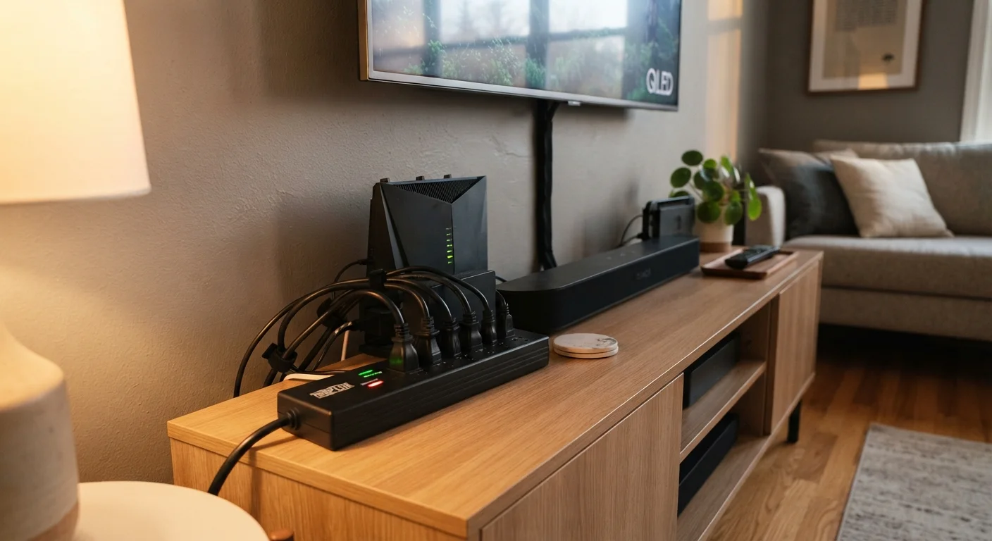 Home Electronics You Should Plug Into a Surge Protector (and Why)