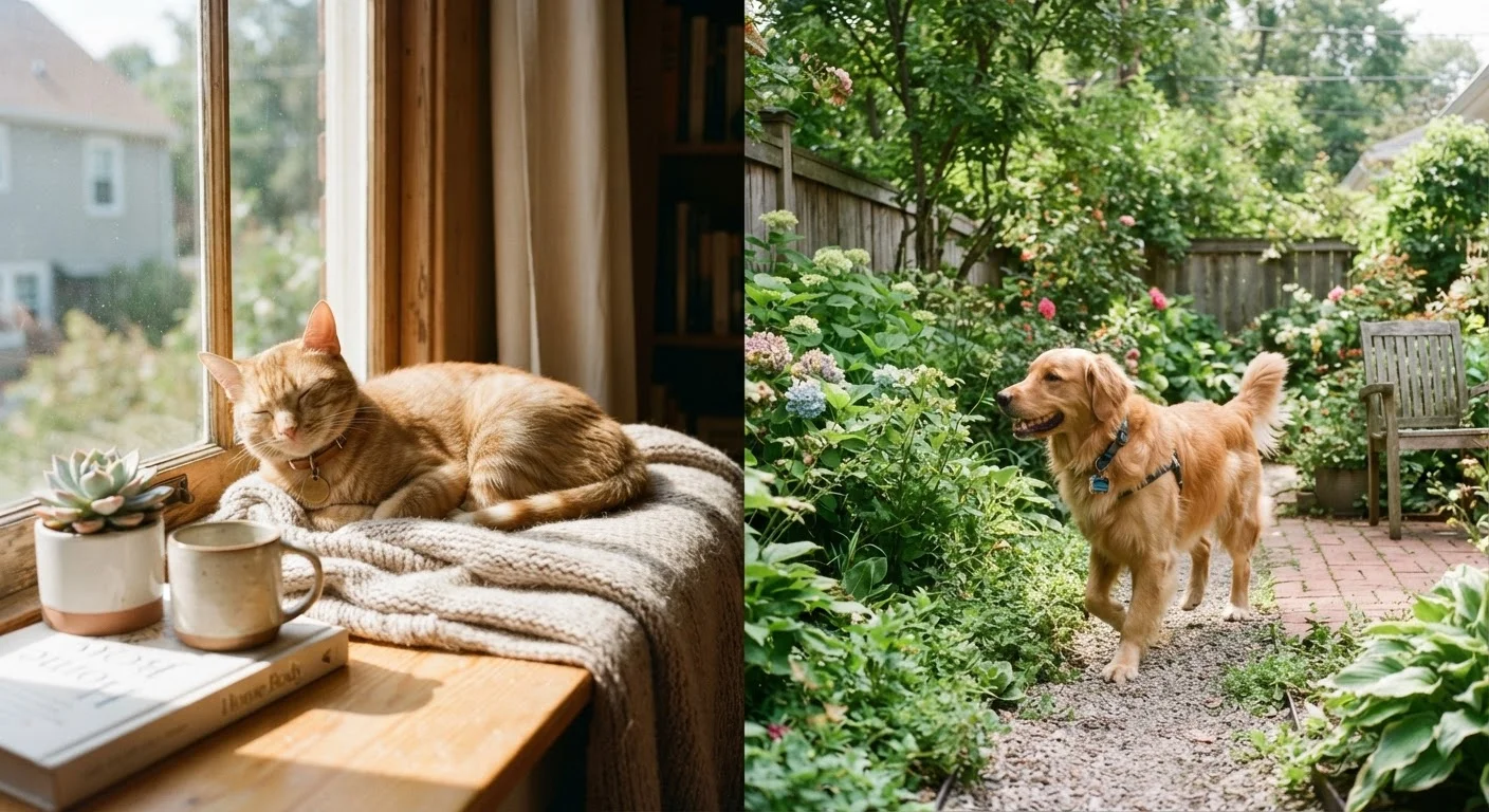 Indoor Pet vs. Outdoor Pet: What Each Lifestyle Really Means for Animal Wellbeing