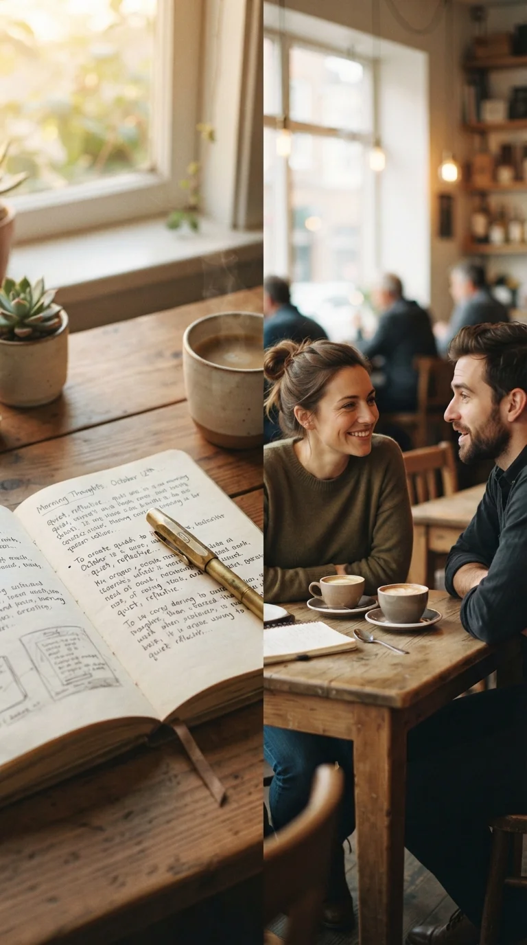 Journalling vs. Talking to Someone: Which Actually Helps More?