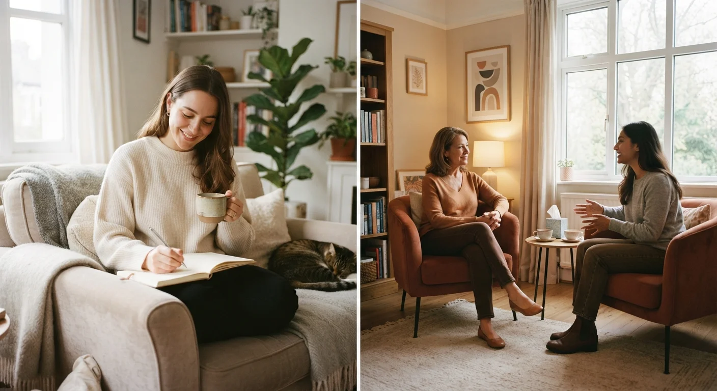 Self-Care vs. Professional Support: Understanding When Each Is Appropriate