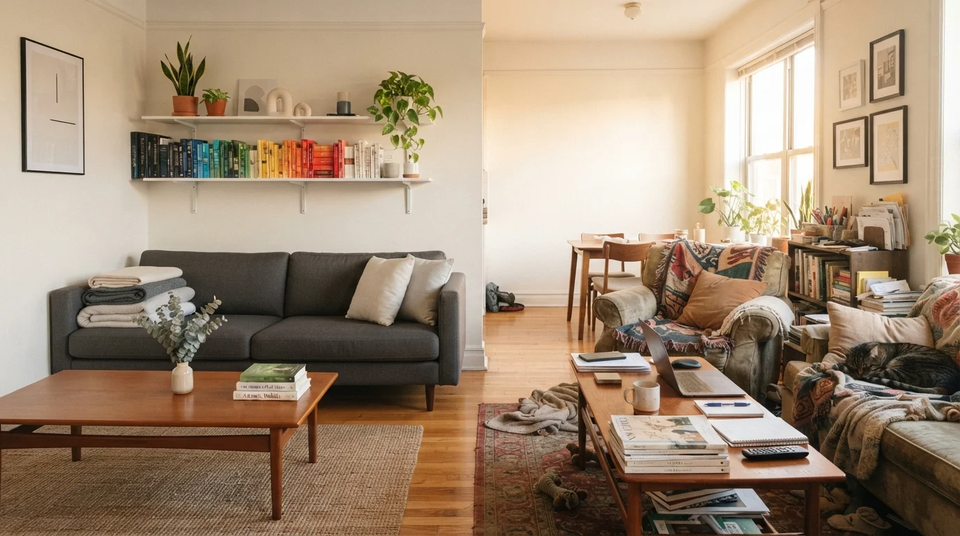Shared Spaces, Different Standards: Organizing a Home You Don't Control Alone