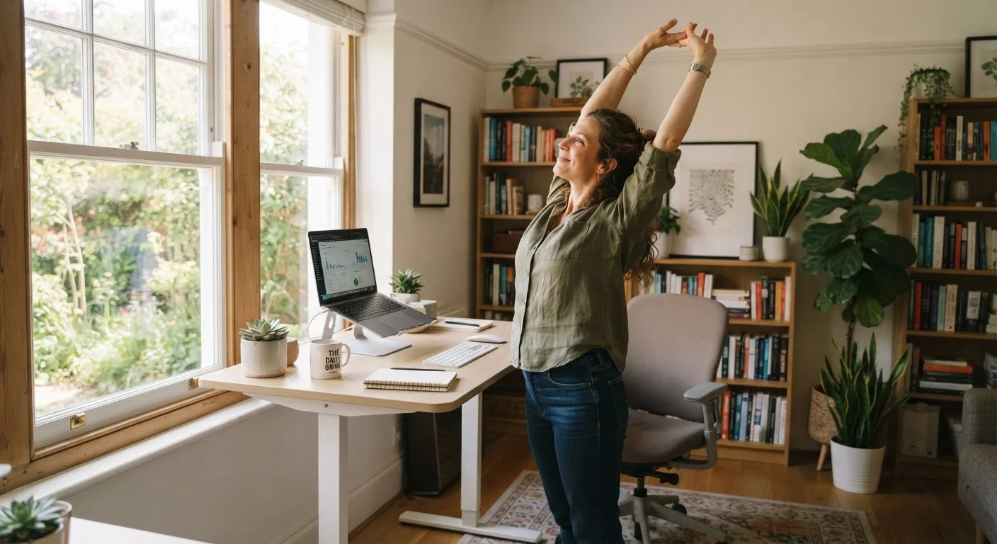 Sitting Less During the Day: Small Adjustments That Add Up