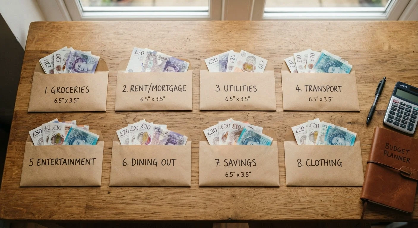 The Envelope Method: How Dividing Cash by Category Shapes Spending Habits