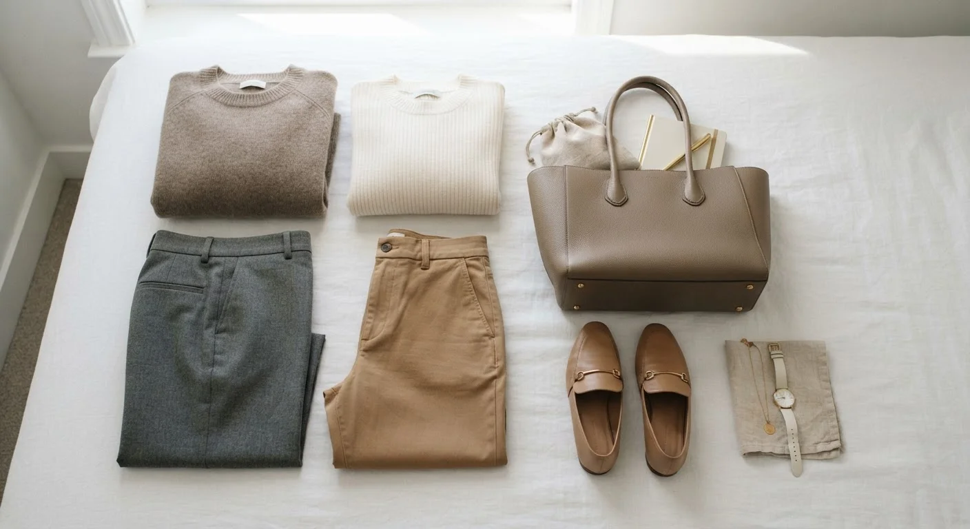 The Neutral Colour Palette: Why It Anchors a Functional Wardrobe