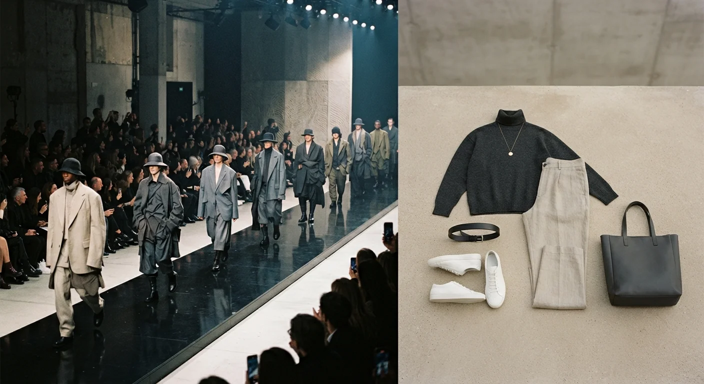 What the Runway Actually Means for Real Wardrobes