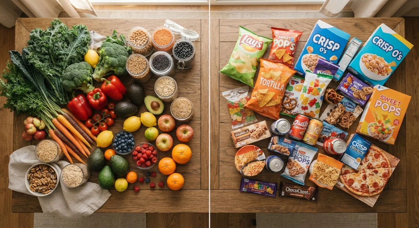 Whole Foods vs. Processed Foods: What the Research Actually Shows