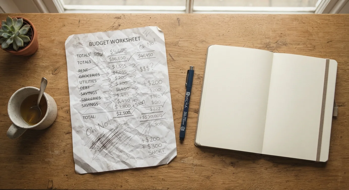 Why Budgets Fail in the Second Month (And What to Do Instead)