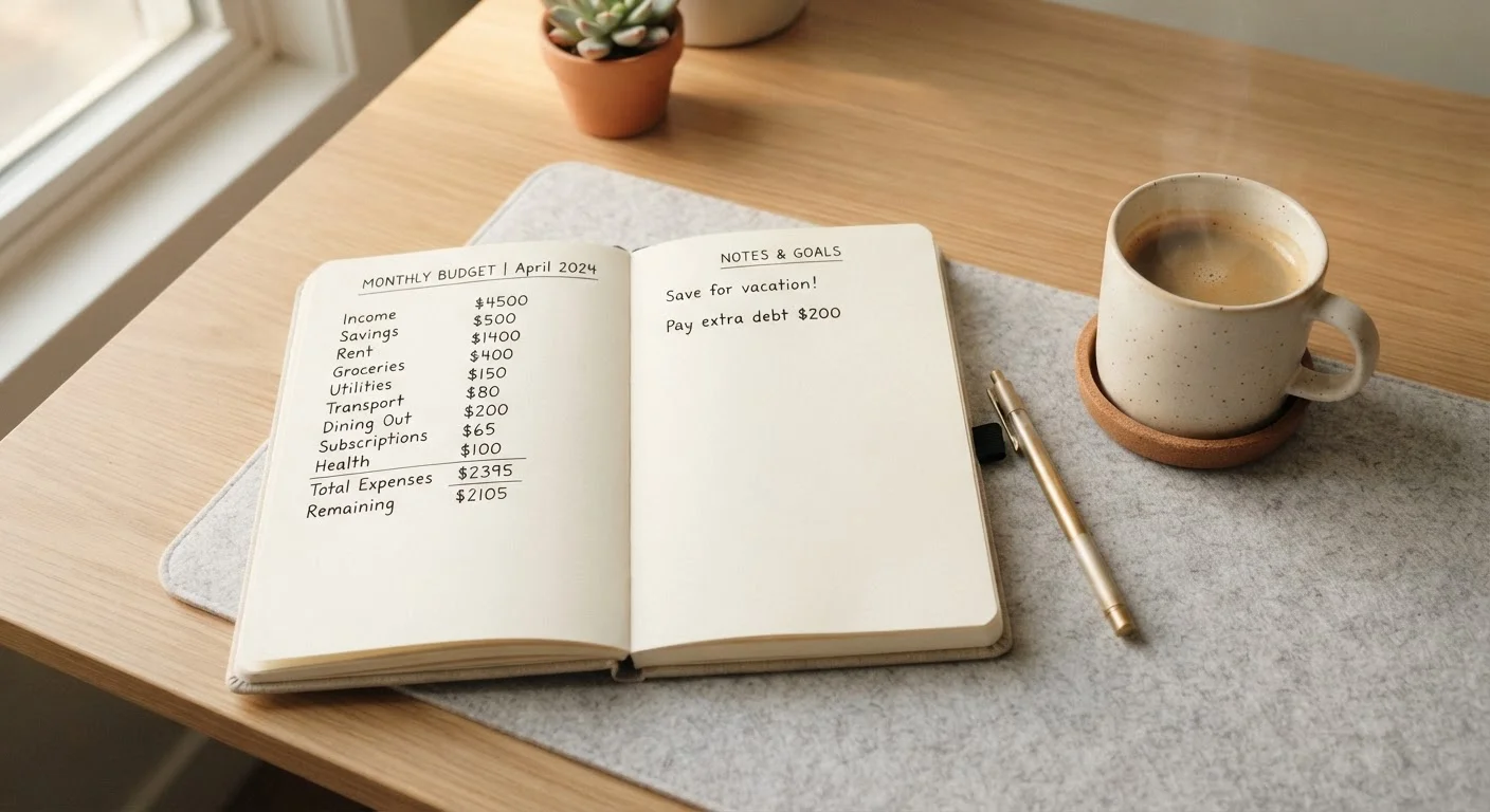 Your First Personal Budget: A Practical Starting Point